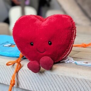 Jellycat Arlette Heart Macaron - NWT